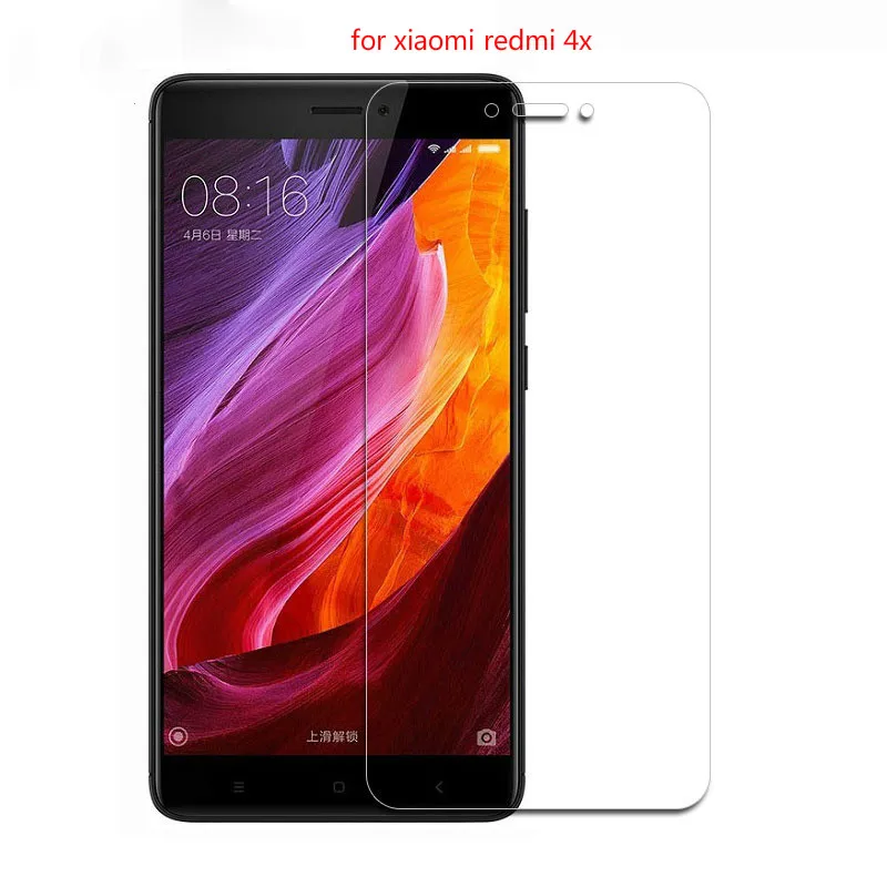 Оптовая продажа 2.5D защитная пленка из закаленного стекла для Xiaomi Redmi 4X Mi 4 с