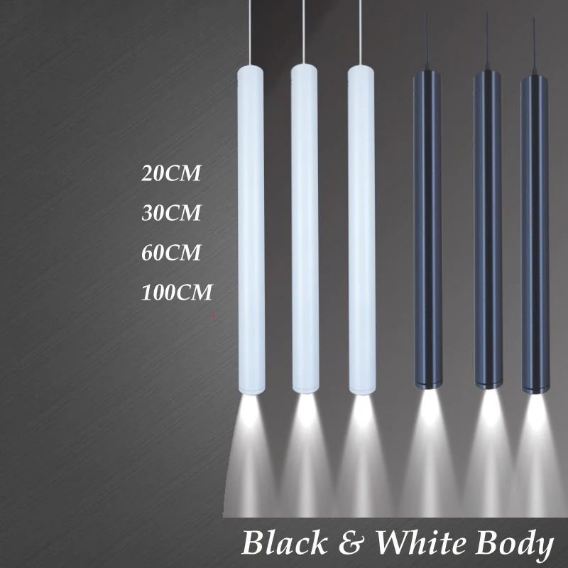 

LED Pendant Light 200MM Long COB Surface Mounted Downlight Pure/Warm White New