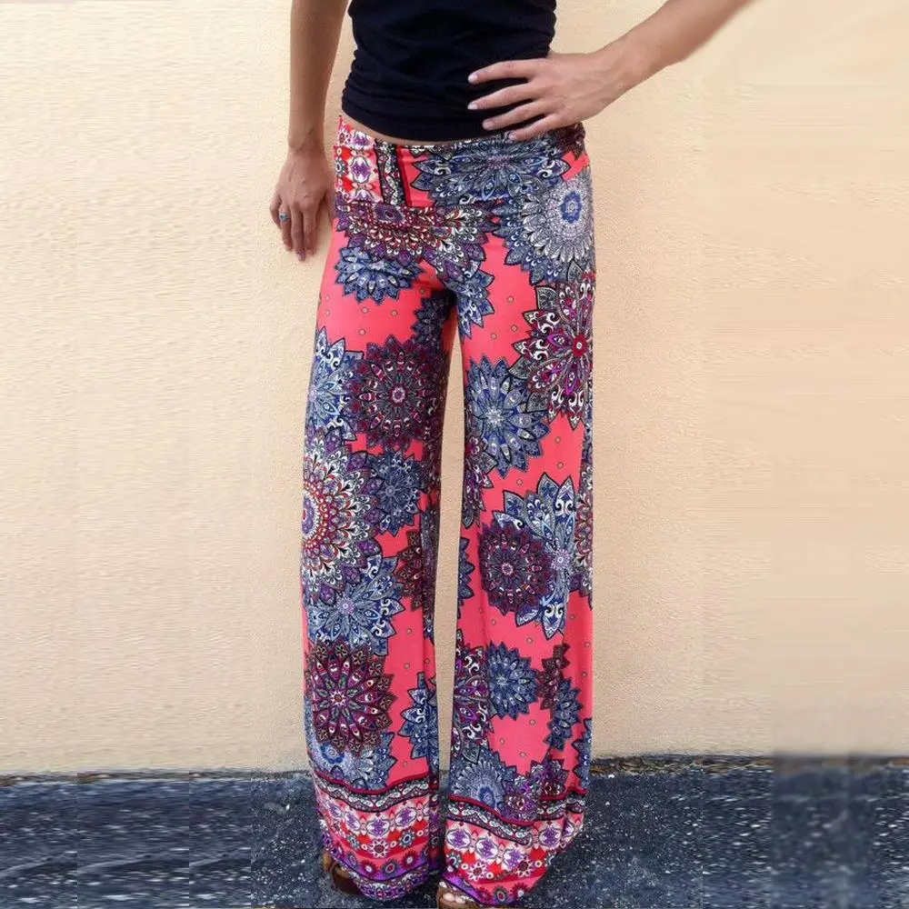 Брюки Палаццо женские с завышенной талией широкие штаны брюки султанки