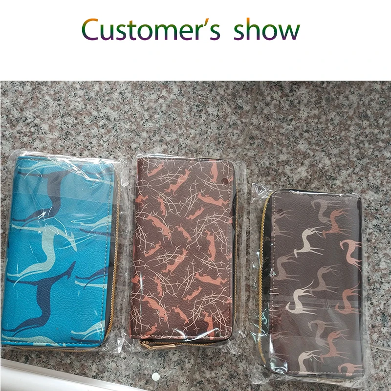 

Brand Print ID Wallet Case Women Wallets 3D Animal Leather Wallet Ladies Money Coin Girls Purse Carteras for Female Dropshipping