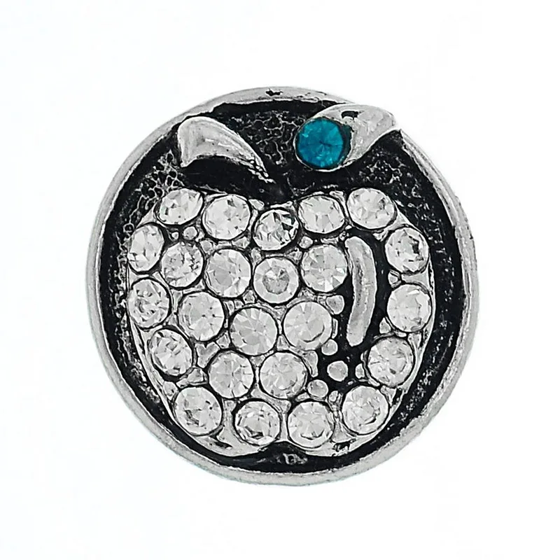2015 fashion jewelry Apple design with rhinestone metal snap button wholesale restoring ancient ways of ms|apple wireless keyboard ps3|apple mac pro