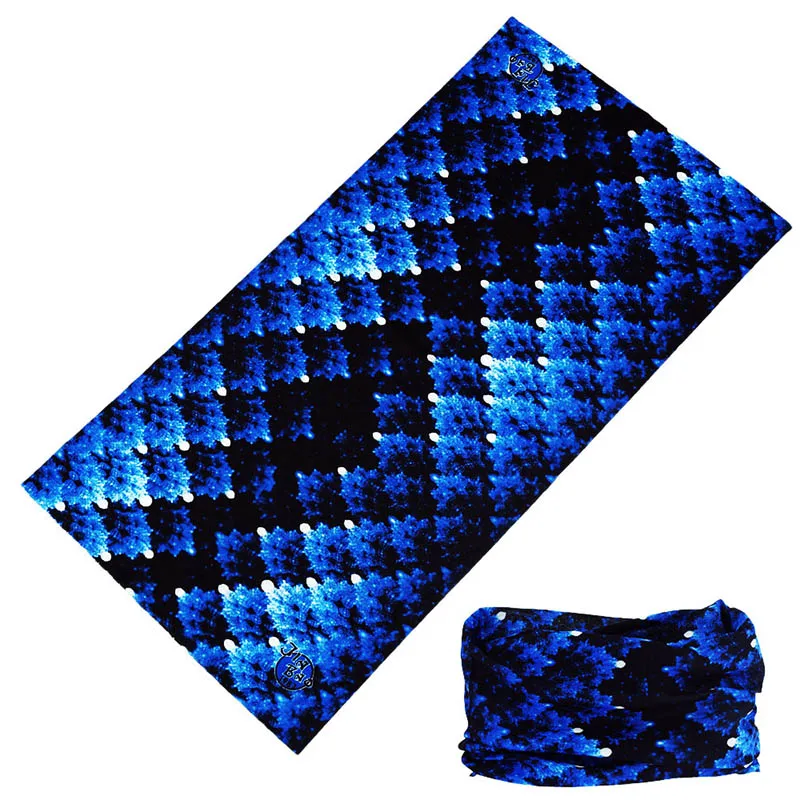 Buffe черные бесшовные банданы Для мужчин женщин шарф-хомут велосипедная бандана