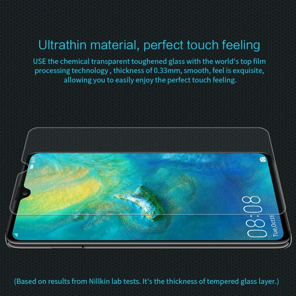 Nillkin huawei mate 20 стекло изумительное 9H жесткое ультратонкое закаленное стекло mate 20 Защитная пленка для экрана для huawei mate 20 стекло Nilkin
