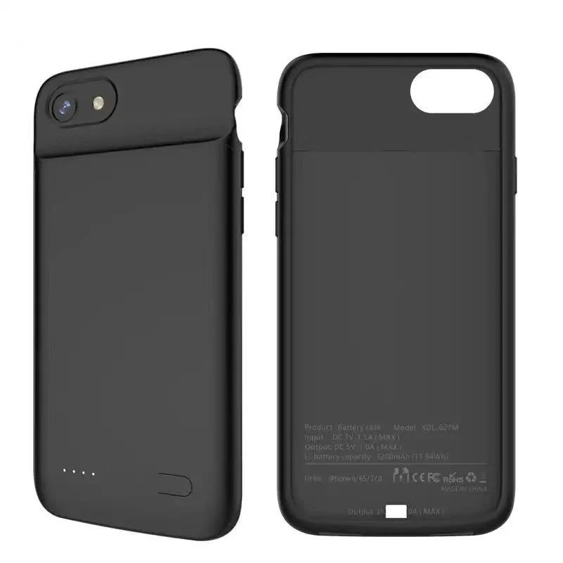 QSACE 5000 мАч Горячая батарея зарядное устройство чехол для Iphone X Xr Xs Max Внешний Банк