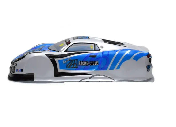 Ewellselling 1/10 ПВХ Окрашенный корпус кузова для RC Hobby гоночный автомобиль (размер 430x185