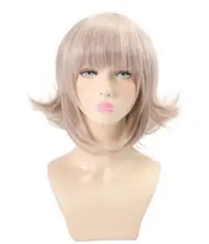 Nanami -085 Anogol бренд DanganRonpa джунко эношима Ludenbeck Nanami Peko синтетические Косплей парики для Хэллоуина костюм Ролевые игры - Цвет: Nanami -085