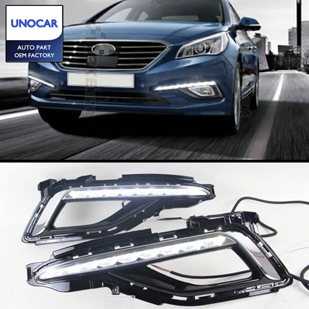 Оптовая продажа для HYUNDAI SONATA 9 2014 2015 2016 вождения DRL дневного света реле
