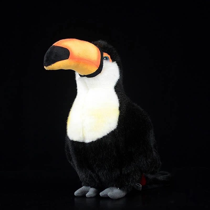 24 см коллекция hornbill детские плюшевые игрушки дикие Туканы реалистичные милые