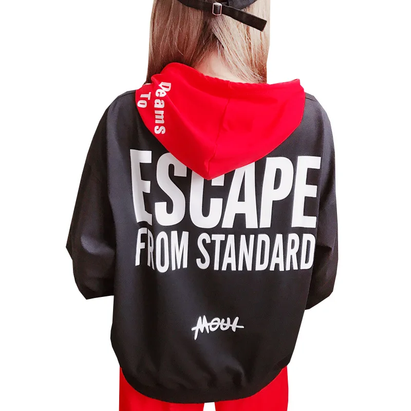 2018 одежда с принтом в виде собак для маленьких Толстовки капюшоном надписи