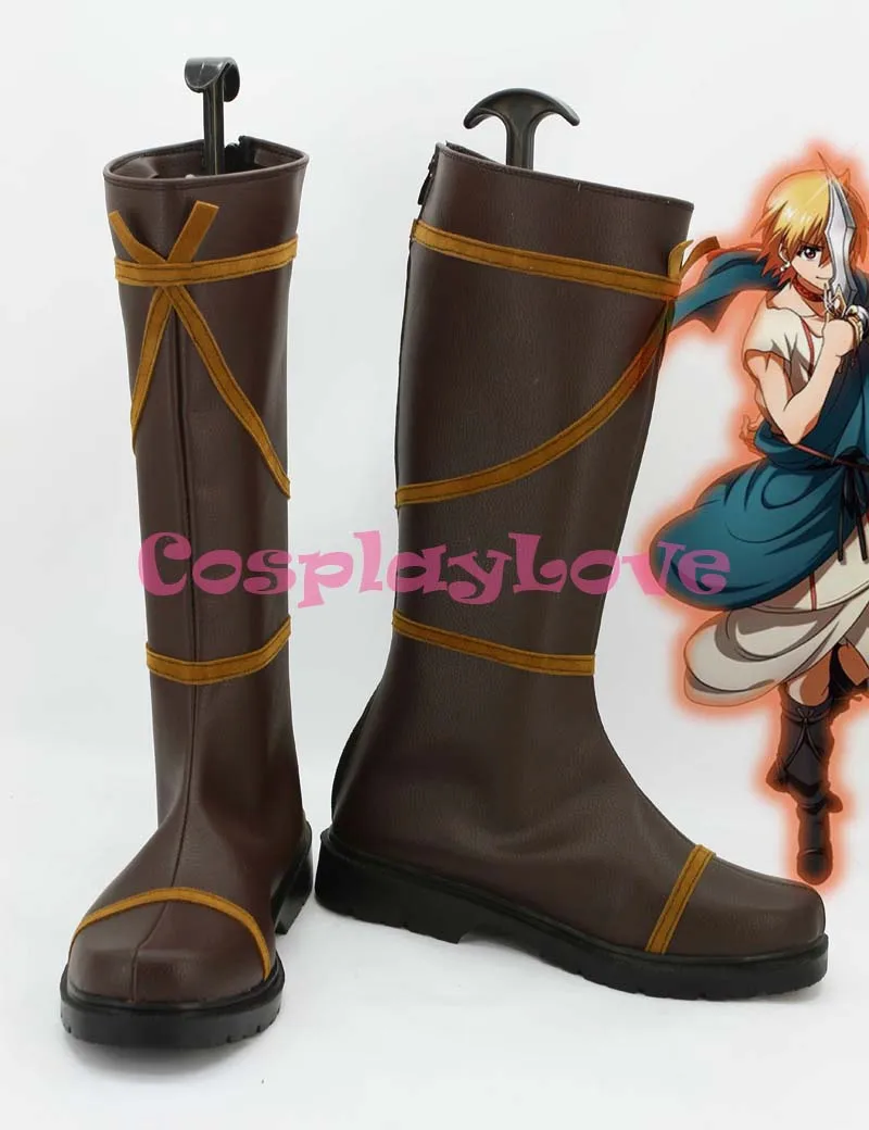 Обувь для косплея Magi Shalja сапоги на заказ Хэллоуина Рождества фестиваля Love|shoes snow