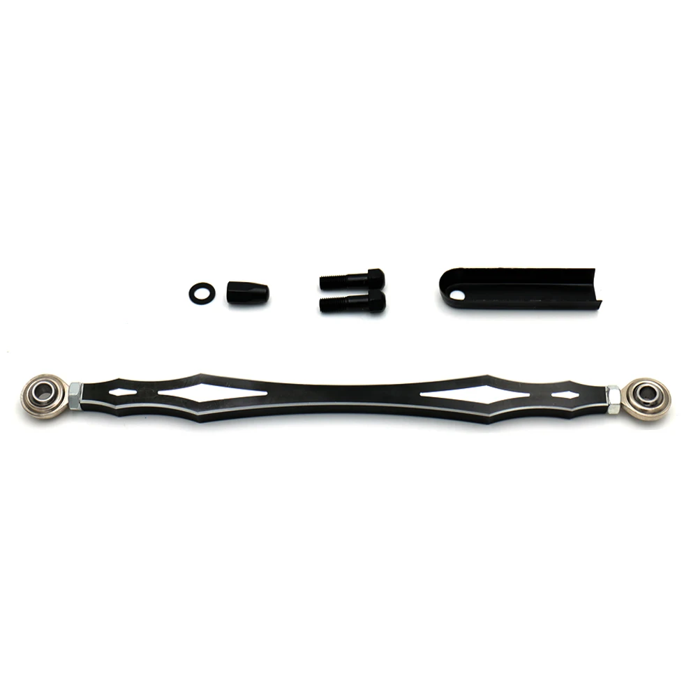 

Черный край Cut Gear Shift связь подходит для Harley Dyna Softail Touring 1980-2017 2008 2009 2010 2011 2012 2013 2014 2015 2016