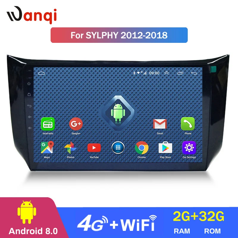 4G Lte All Netcom 10 1 дюймовый Android 9 полный сенсорный экран Автомобильная Мультимедийная