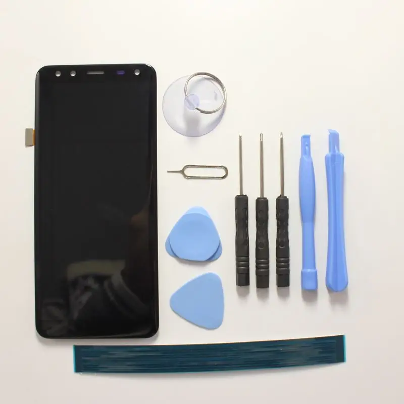 LEAGOO S8 ЖК-дисплей+ сенсорный экран протестированный ЖК-дигитайзер стеклянная панель Замена для LEAGOO S8