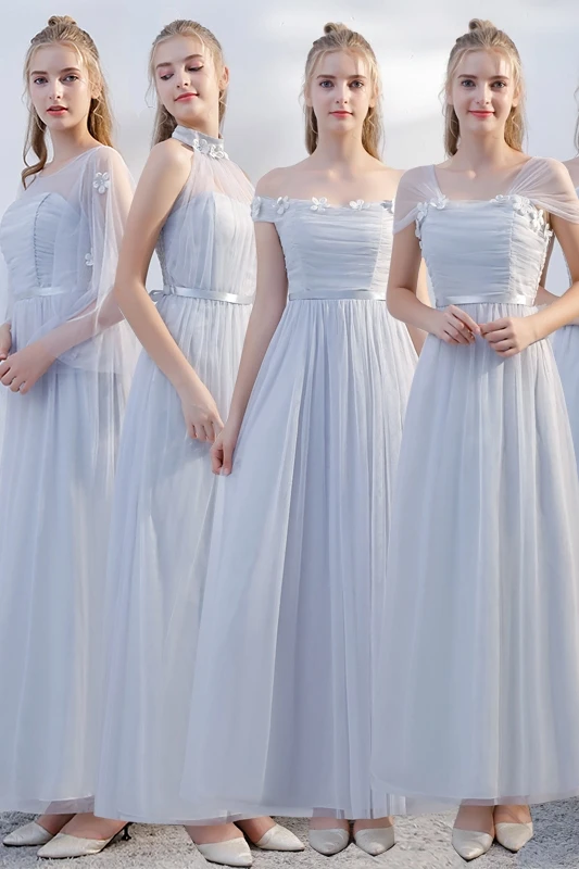 

Elegant New Halter Bridesmaid Dress Bride Sister Long Party Dresses SW1946 Sweet Memory