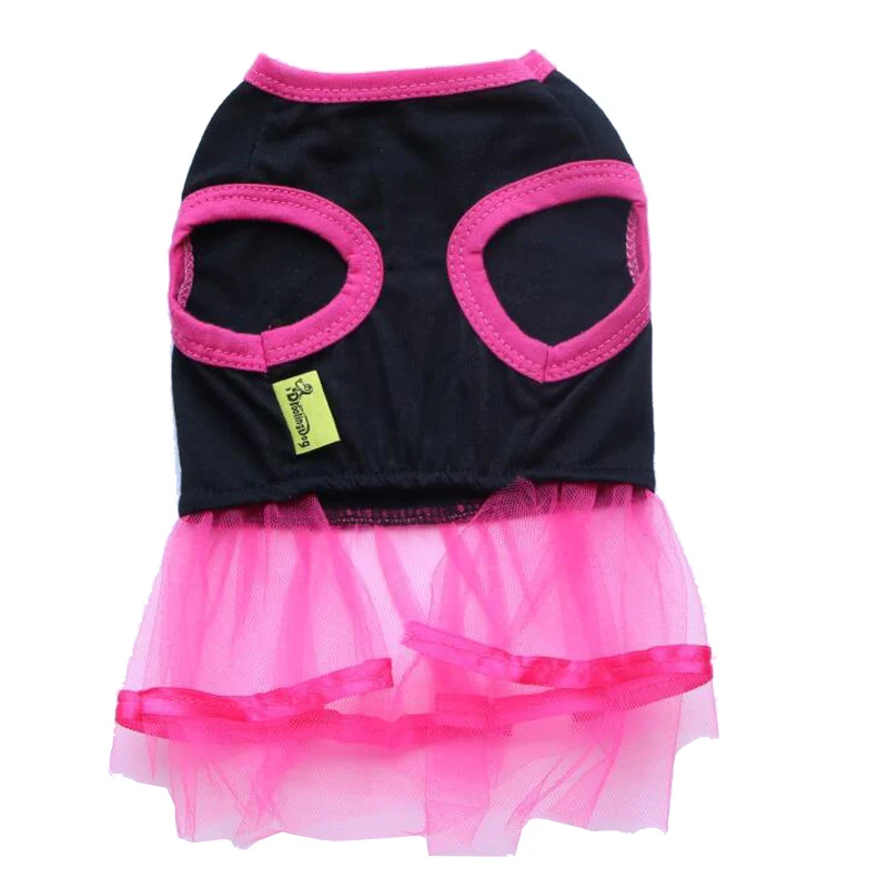 Милое Свадебное платье принцессы для собак летняя одежда маленьких платья