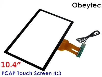 Проекционная емкостная сенсорная панель obeytec 10 4 дюйма 4:3 USB/I2C контроллер Пульг и