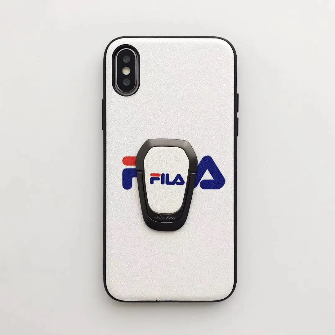 Италия Элитный бренд спортивные шелк телефон Поддержка случае для iPhone 6 6S 7 8 Plus X xs