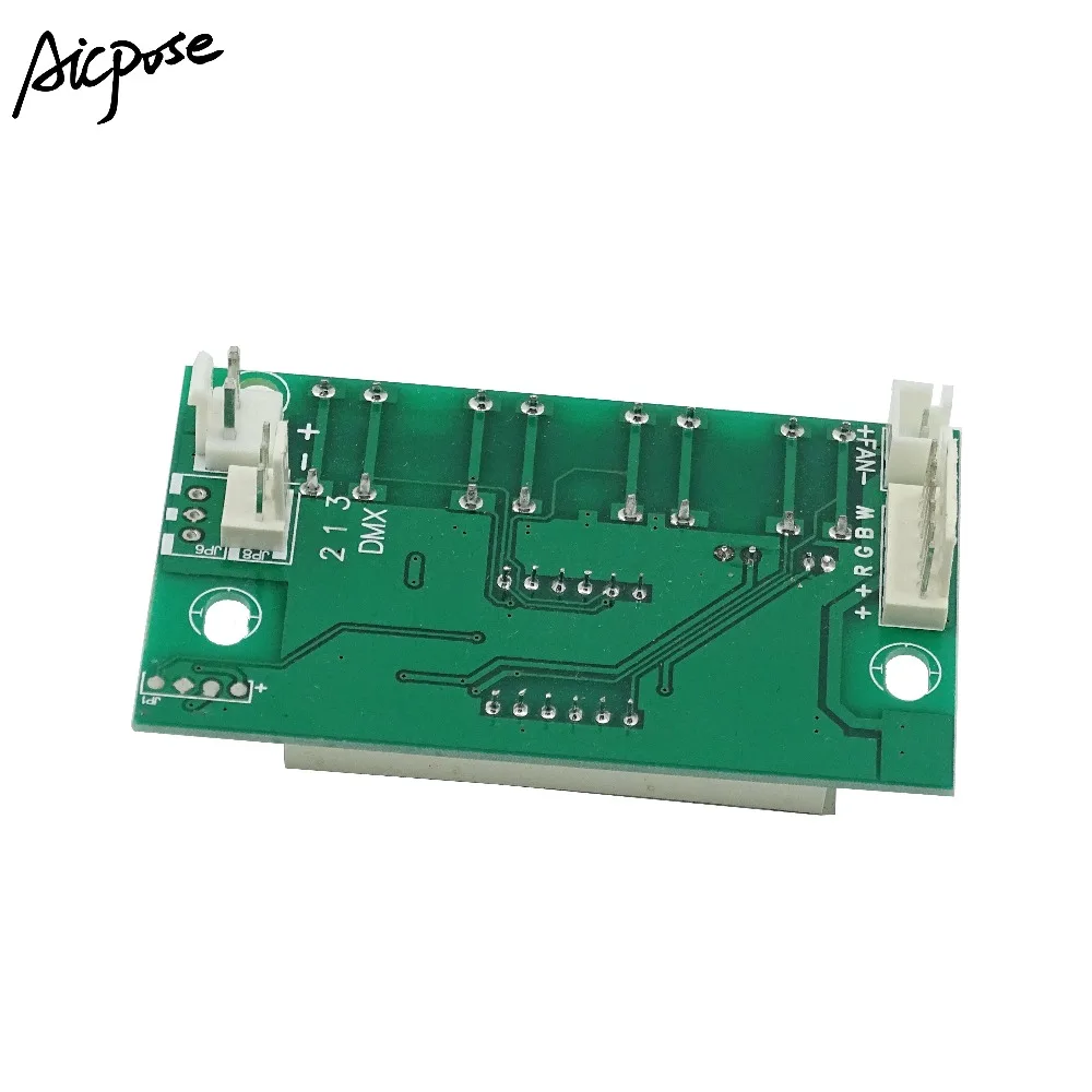 6 шт./лот 54X3W/36x3w LED PAR материнская плата RGBW DC 12 36V постоянное давление 4/8CH