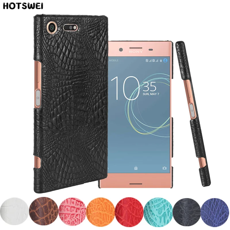 Кожаный чехол для Sony Xperia C4 C5 C6 Z5 PLUS X Compact Z6 XP XA XZ XZS Premium XA1 Ultra L1 M5 E5 Slim Hard PU Cover on.