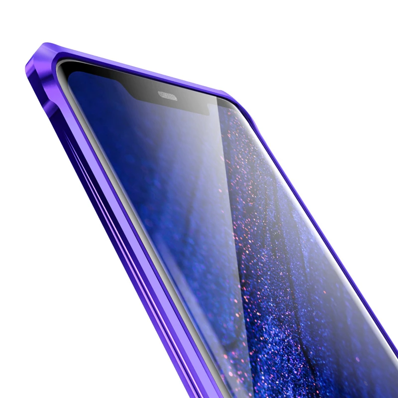 Роскошный металлический защитный чехол для huawei mate 20 Pro Lite прозрачный стеклянный X