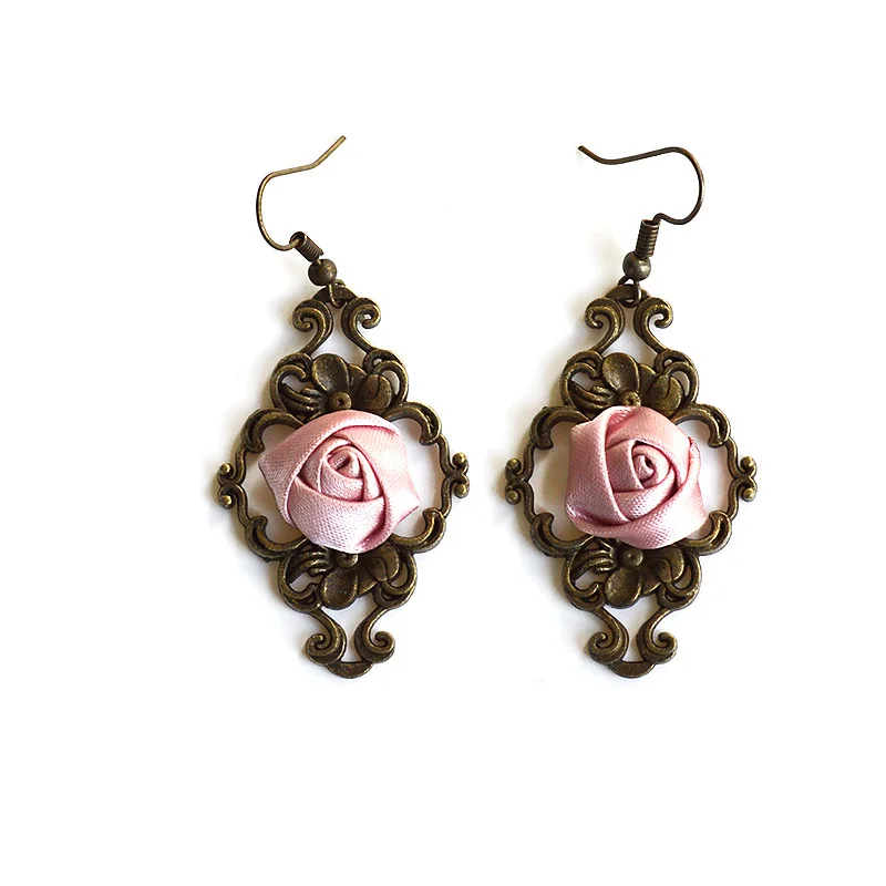 Винтажные серьги подвески в готическом стиле|vintage dangle earrings|dangle earringsfashion earrings |