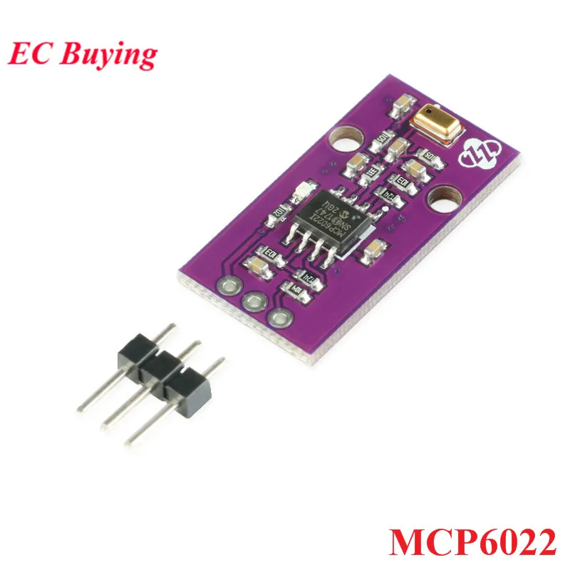Модуль звукового датчика MCP6022 3 в силиконовый микрофон с имитацией выходных