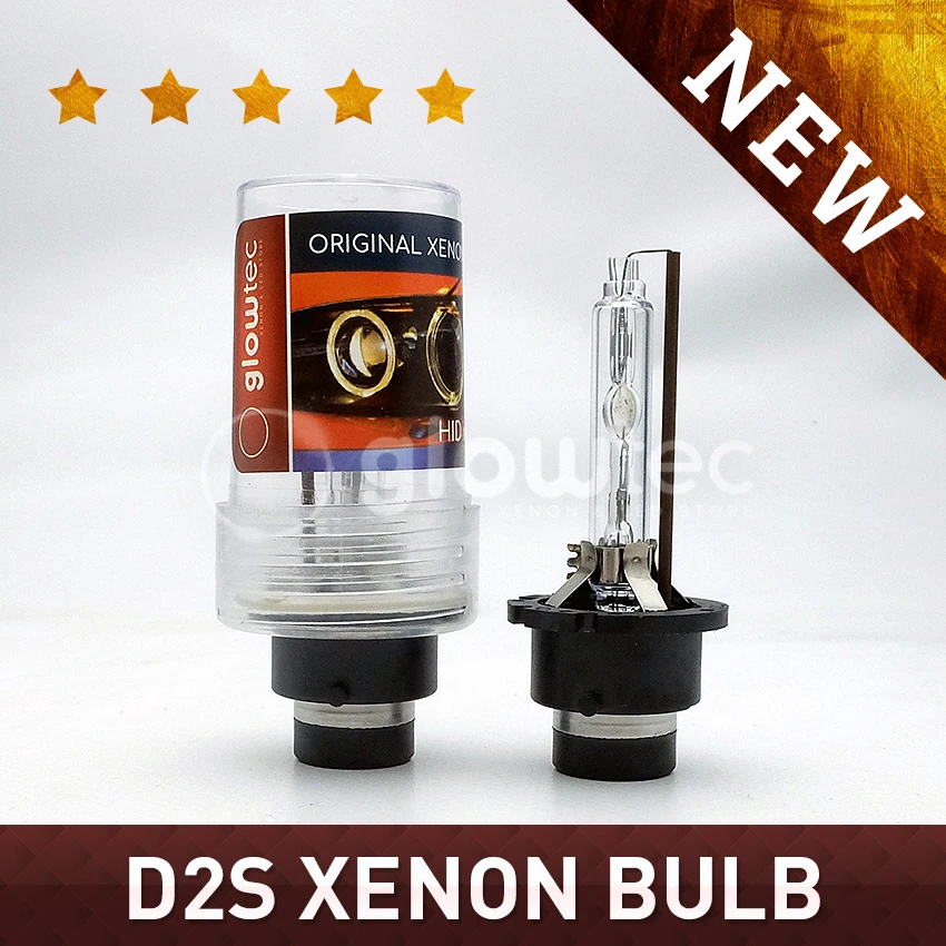 Ксеноновая лампа D2S HID 1 шт. 35 Вт супер яркость и долгий срок службы 4300K 6000K 8000K D1S