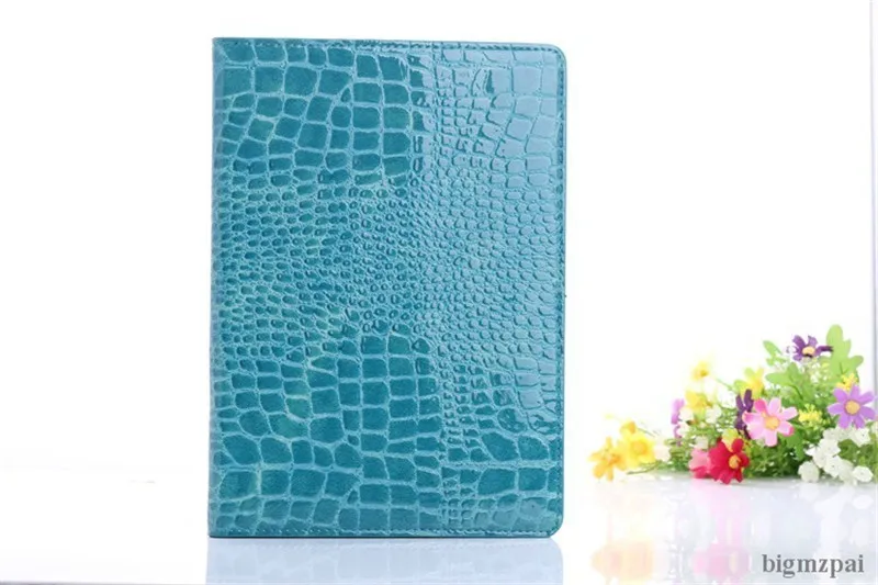 Чехол для планшета для iPad Air/Air 2, чехол с откидной крышкой из крокодиловой кожи, защитный чехол из искусственной кожи для Ipad 9,7, чехол+ пленка