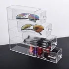 1 шт. акриловый держатель для ручек 1234, ящик для хранения канцелярских товаров, подставка для дисплея очков