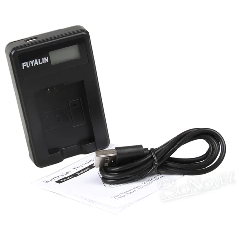 Зарядное устройство для цифровой камеры с USB-портом для Nikon ENEL23 Coolpix P900 P900s P600 P610 B700 S810c