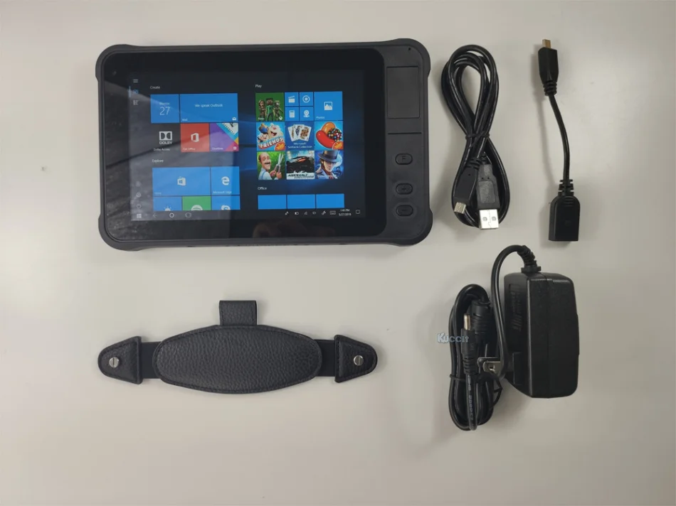 Kcosit K75 прочный Windows 10 домашний фаблет 4G Lte Распознавание отпечатков пальцев IP67 водонепроницаемый планшетный ПК телефон " экран gps