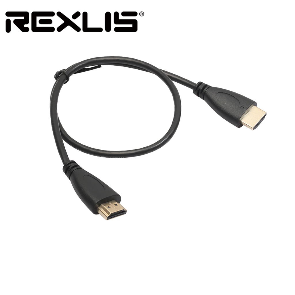REXLIS Кабель HDMI мужчинами шнура 1080 p Провод 1 4 версия плоская линия для PS3HDTV м /1 5 M/2 M/3