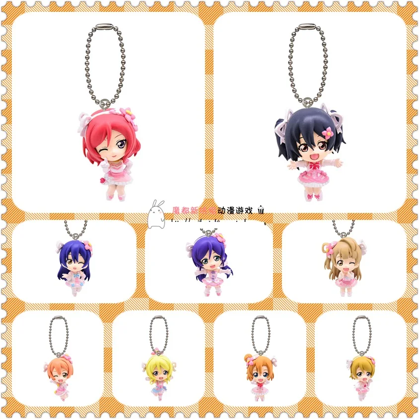 Lovelive Love Live Аниме игра Котори Маки Umi Eli Нико Gacha Kawaii Смола Брелок капсула кулон|capsule