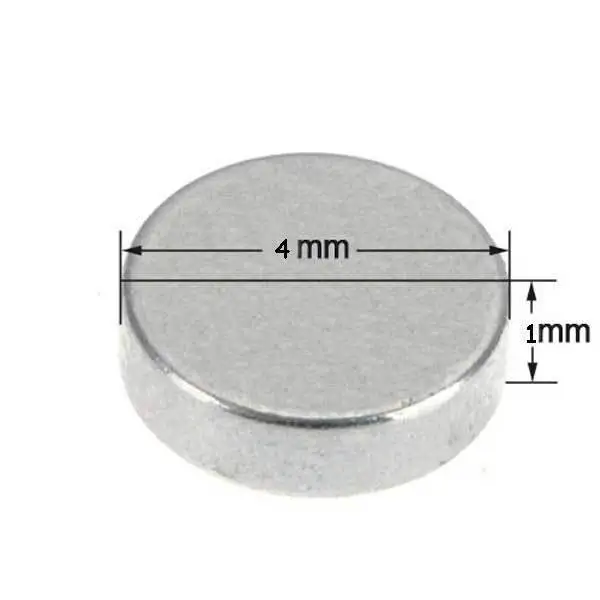 Claremont 5PCS 4x1mm Disc Neodymium Magnets Rare Earth Craft N35 |