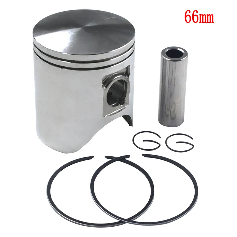 66mm Piston Kit Мотоцикл 66 мм 66,25 мм 66,5 мм 66,75 мм 67 мм поршневые кольца комплект для HONDA CRM250 CRM 250 246 KAE MD24 - Цвет: 66mm Piston Kit