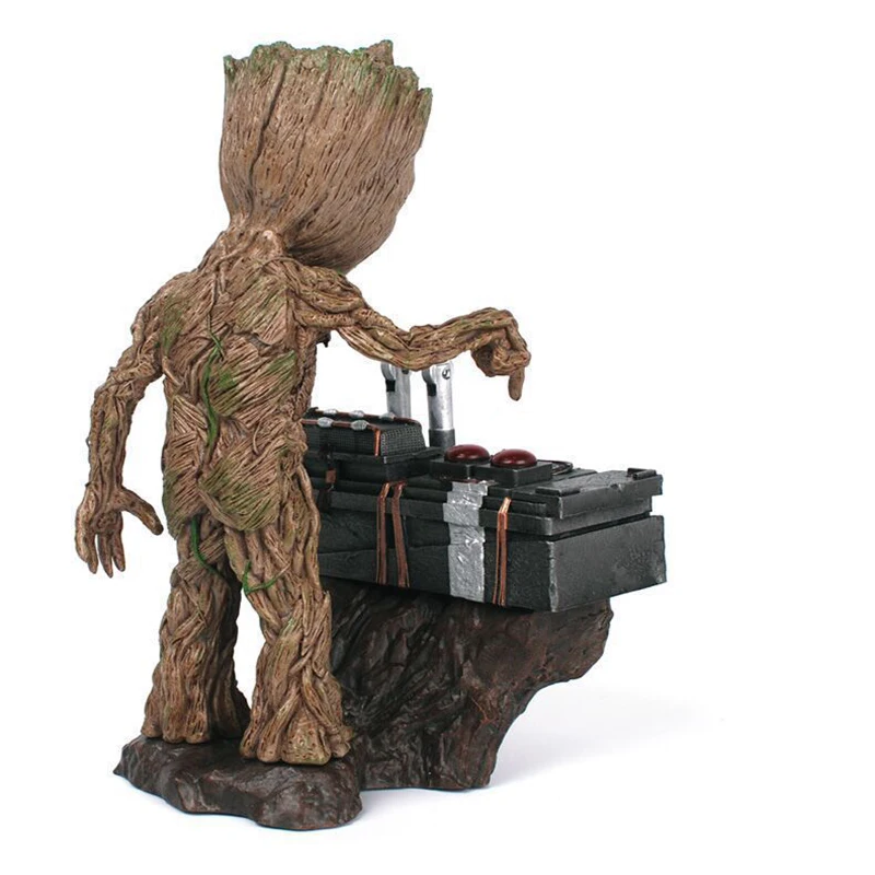 Guardians 2 DJ Baby The Tree Man фигурка Коллекционная модель игрушки 17 см Фигурки из смолы|model