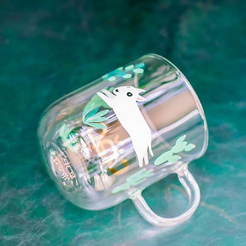 Милые питбуль стеклянная кофейная кружка прекрасный терьер Термостойкие стекло