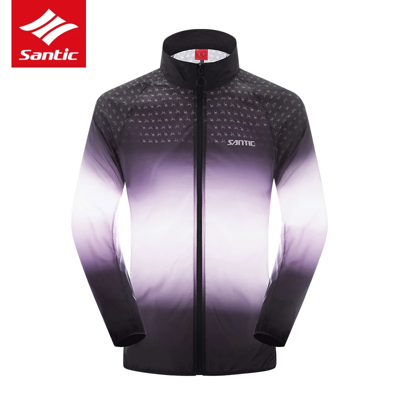 Мужские и женские ветрозащитные куртки Santic велосипедная рубашка с длинным