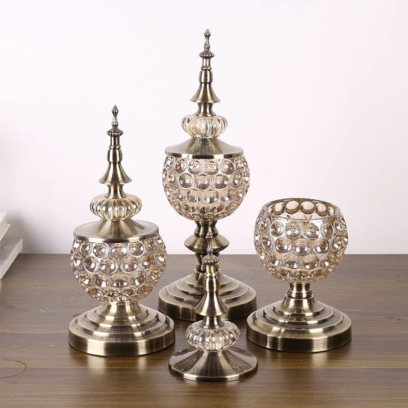 Новые классические предметы интерьера для дома три набора подсвечников гостиной