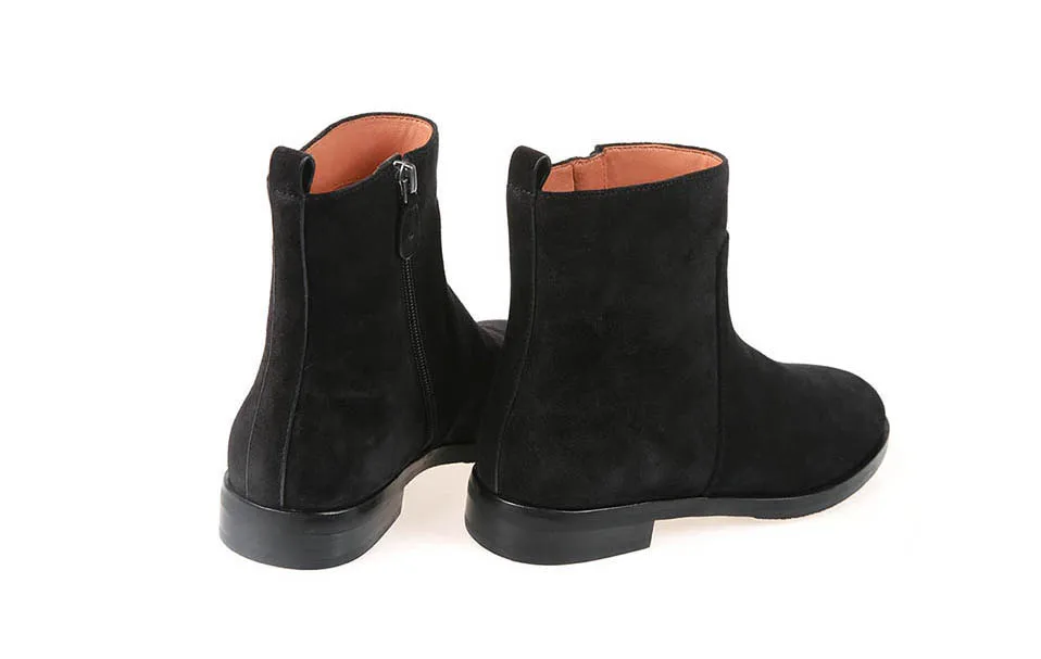 Непроницаемые Винтажные ботинки Martin из искусственной кожи; botas media pantorrilla encaje hasta mediados tacones botas DE montar mas zapatos