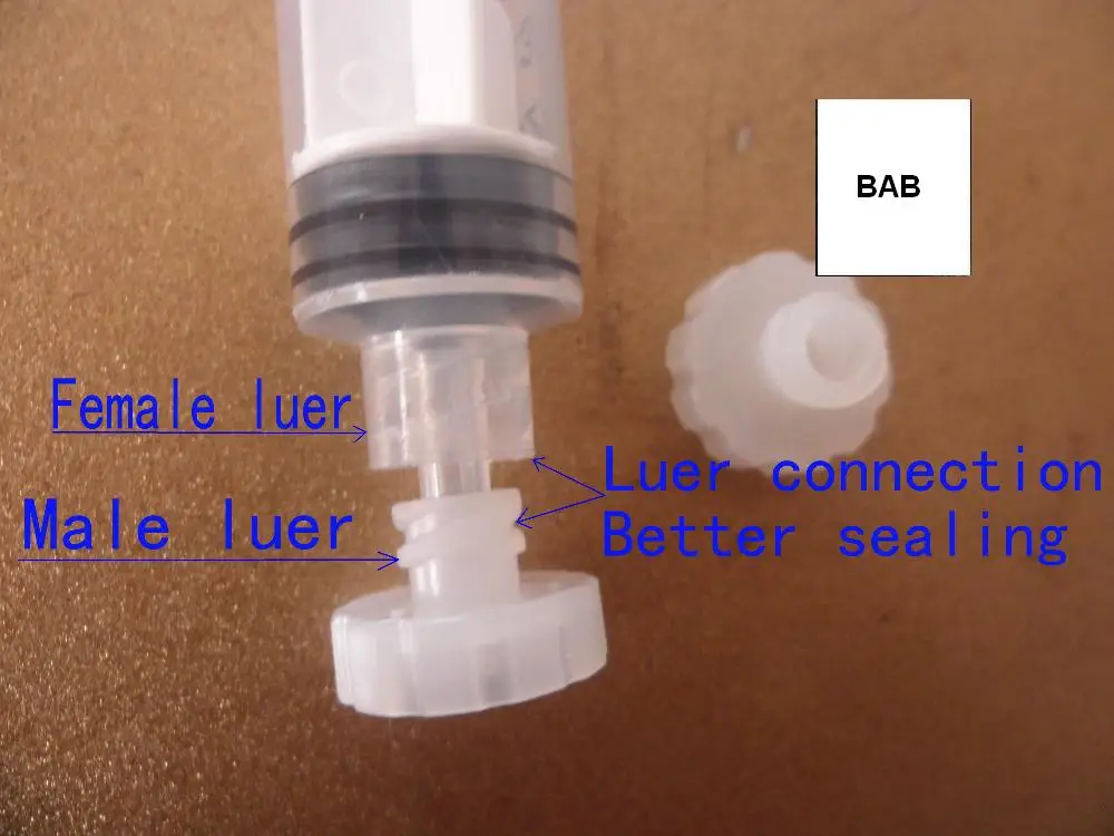 100 pcs/lot syringe tip caps/glue dispensing syringe barrel tip end cap with Luer Lock/Screw Type Connection-Free shipping