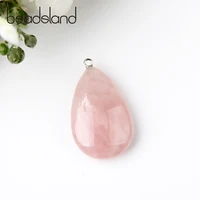 beadsland waterdrop shape natural stone pendant for diy necklace woman girl gift 40390