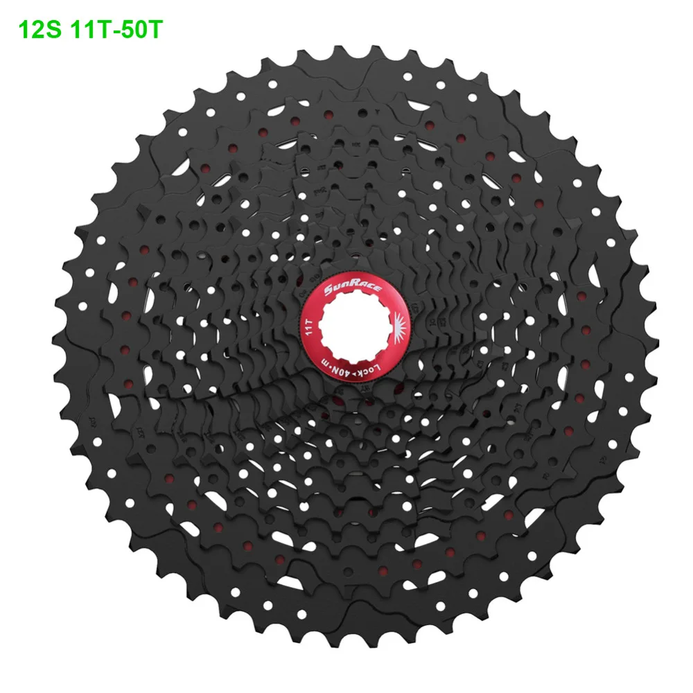 Sunracing 12 Скоростей 11T-50T кассета MTB CSMZ90 WA5 широкое соотношение Звездочка плавный