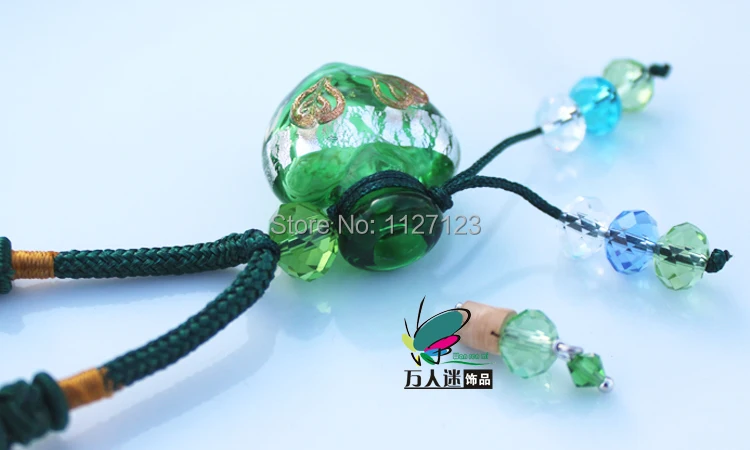 

Бесплатная доставка!! 5 шт. ожерелье из муранского зеленого стекла с рассеивателем бутылки эфирного масла, ожерелье для духов и ювелирных ук...