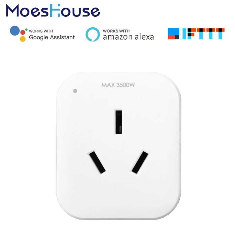 WiFi умная розетка питания AU Plug мобильное приложение дистанционное управление