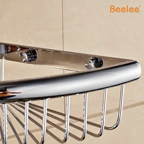 Угловые полки для ванной Beelee BA8401C из алюминиевого сплава держатель мыла и шампуня