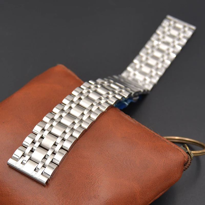 

Ремешок для часов из нержавеющей стали для мужчин и женщин, сменный Браслет из нержавеющей стали высокого качества, 12, 14, 16, 18, 19, 20, 21, 22, 24 мм, T41