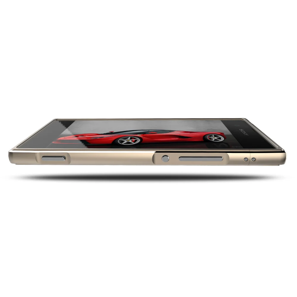 Мобильный телефон чехол для sony xperia xa1 из алюминиевого сплава бампер + ремешок Sony