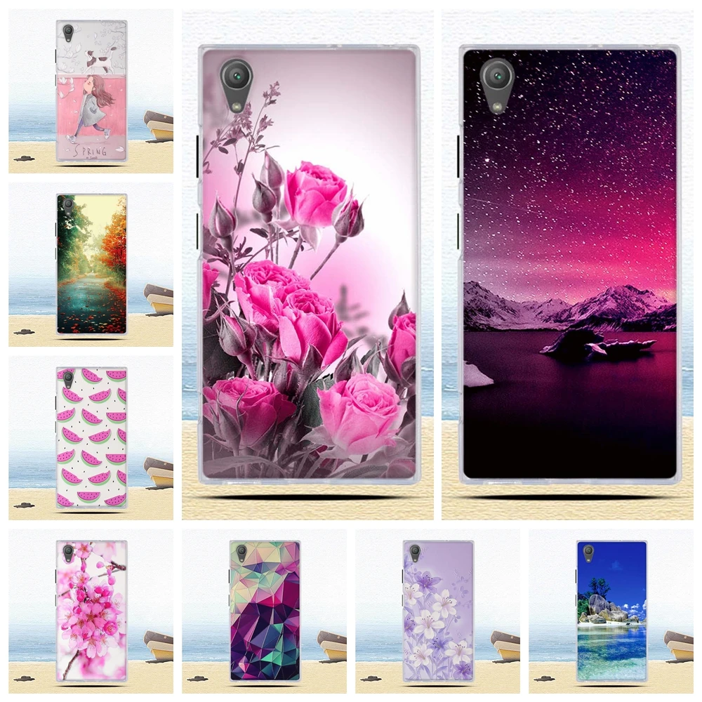Чехол для Sony Xperia XA1 Plus мягкий чехол из ТПУ телефона силиконовый Plus|Чехлы-портмоне|