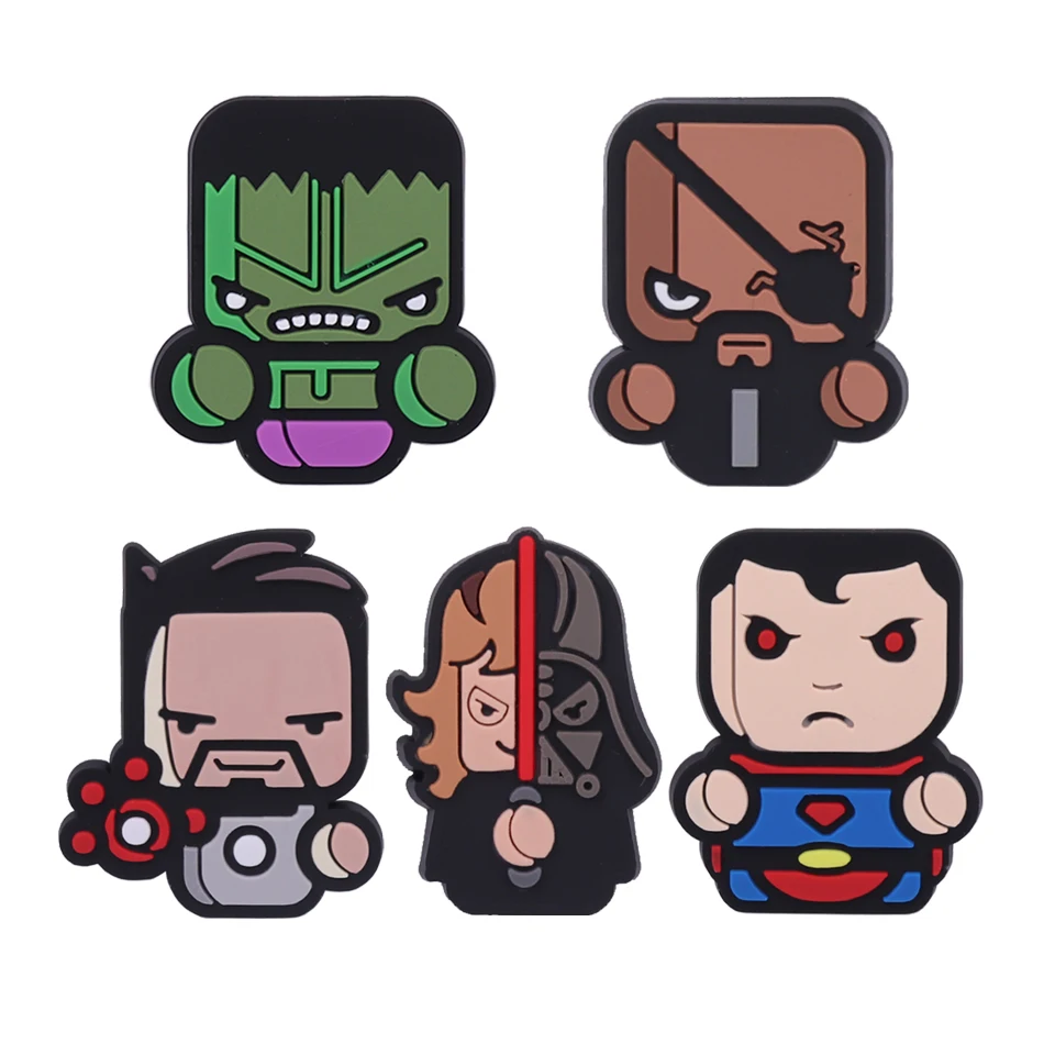 Cartoon Air Freshener Styling perfumes The Avengers Marvel Style Star Wars Iron Man Captain Auto Air Condition Vent Outlet Clip